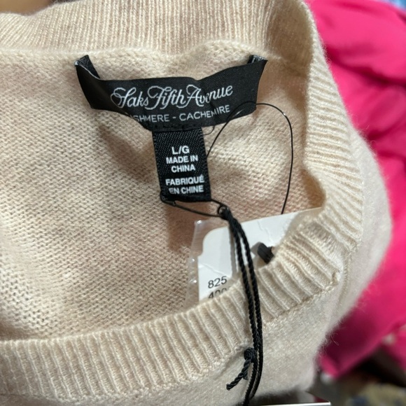 Saks Fifth Avenue Cashmere Sweater - Picture 13 of 13